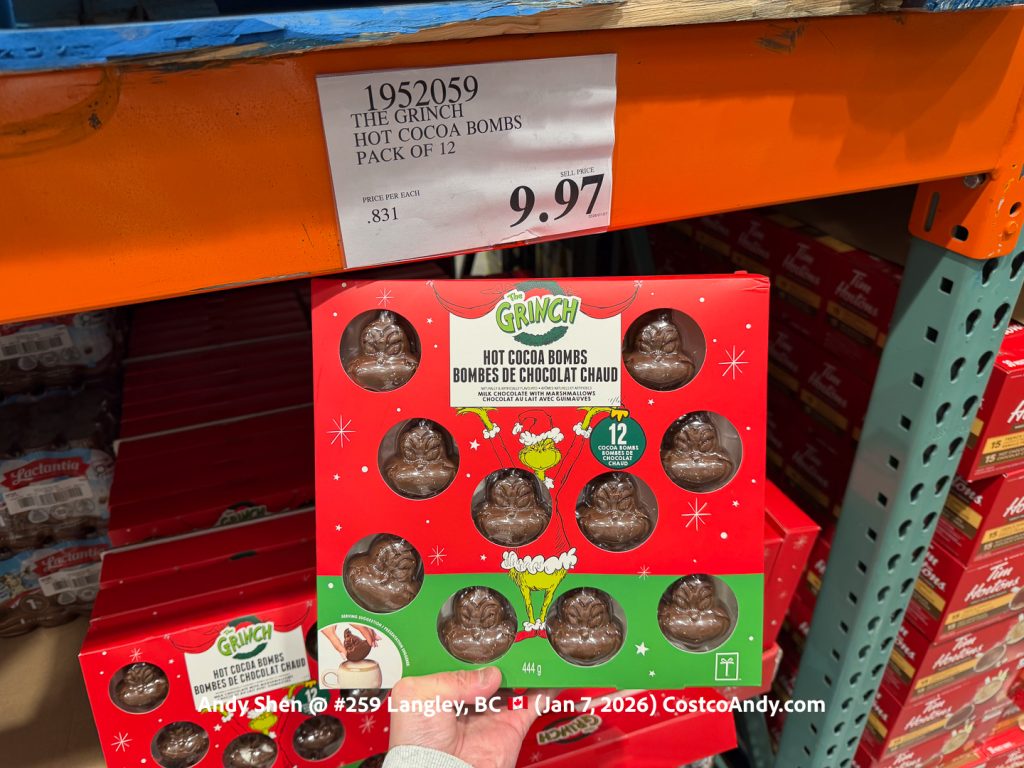 THE GRINCH HOT COCOA BOMBS PACK OF 12