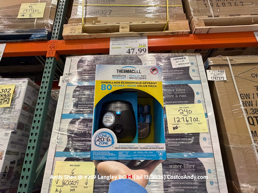 THERMACELL MOSQUITO REPELLER E90 RECHARGABLE