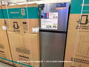 HISENSE 24 IN. REFRIGERATOR 11.5 CUFT