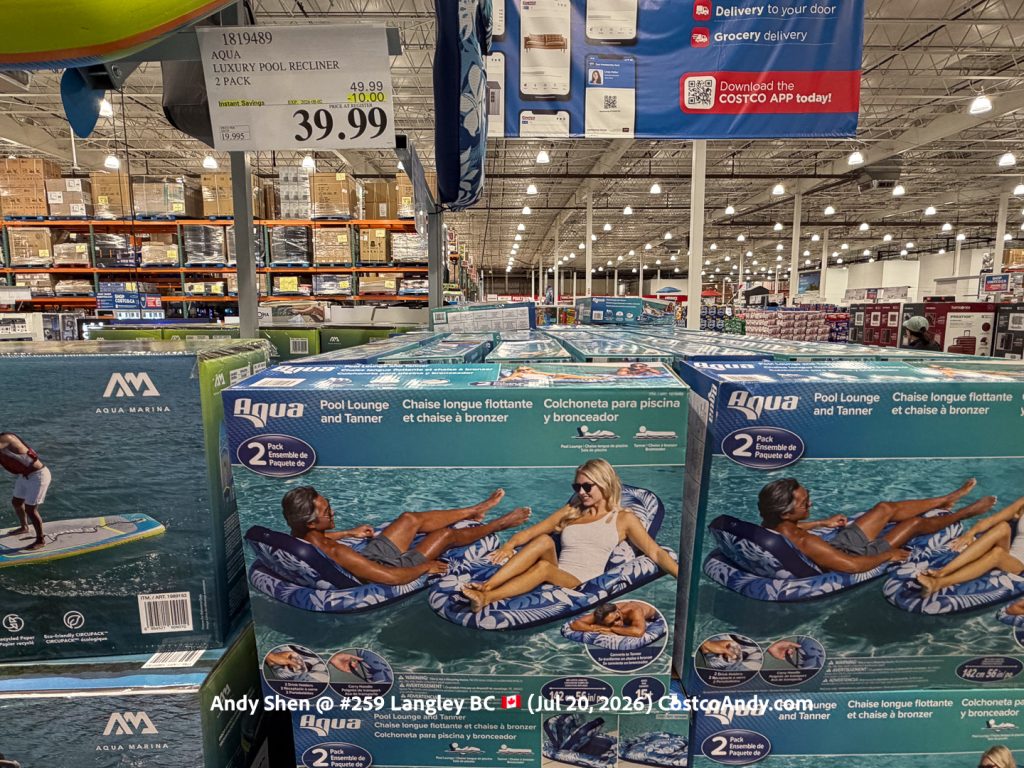LUXURY POOL RECLINER 2 PACK