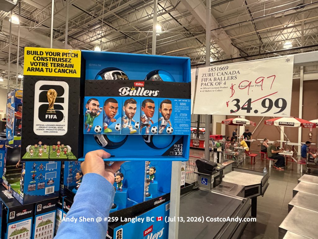 ZURU CANADA FIFA BALLERS PACK OF 4