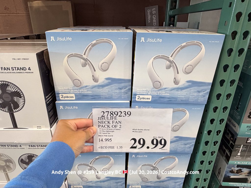 JISULIFE NECK FAN PACK OF 2