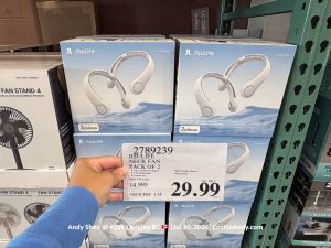 JISULIFE NECK FAN PACK OF 2