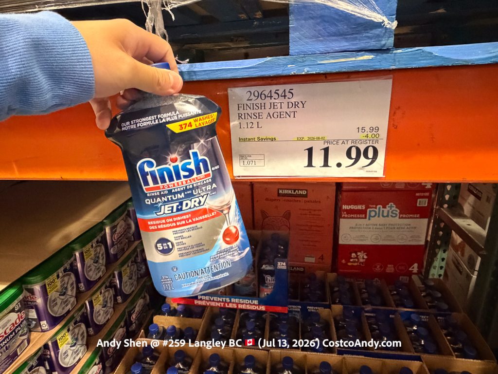 FINISH JET DRY RINSE AGENT
