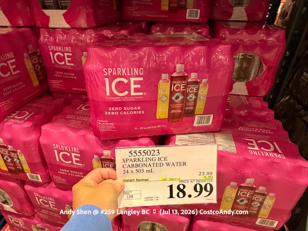 SPARKLING ICE CARBONATED WATER 24 X 503 ML