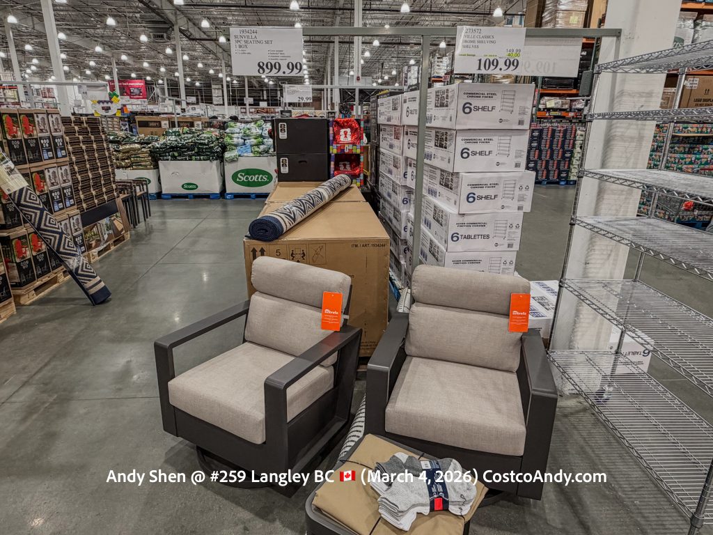 SUNVILLA 3PC SEATING SET 1 BOX