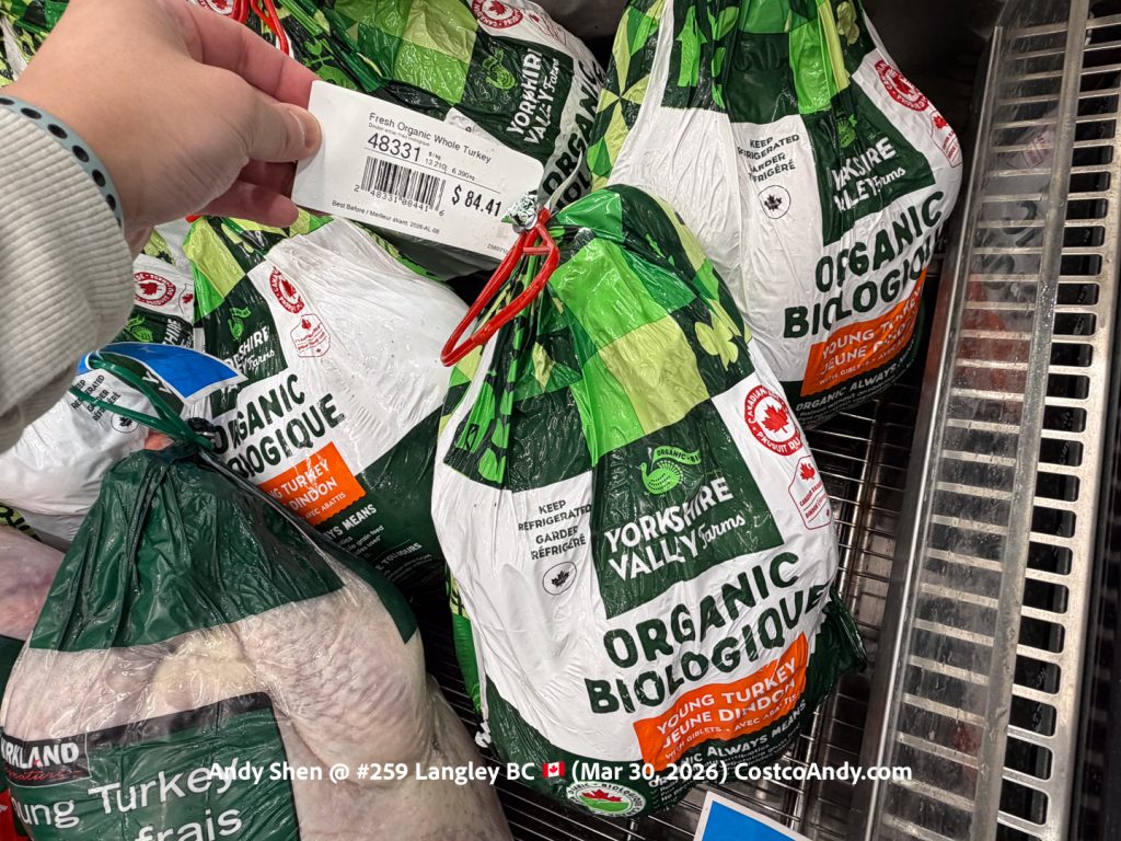 FRESH ORGANIC WHOLE TURKEY (PER KG)