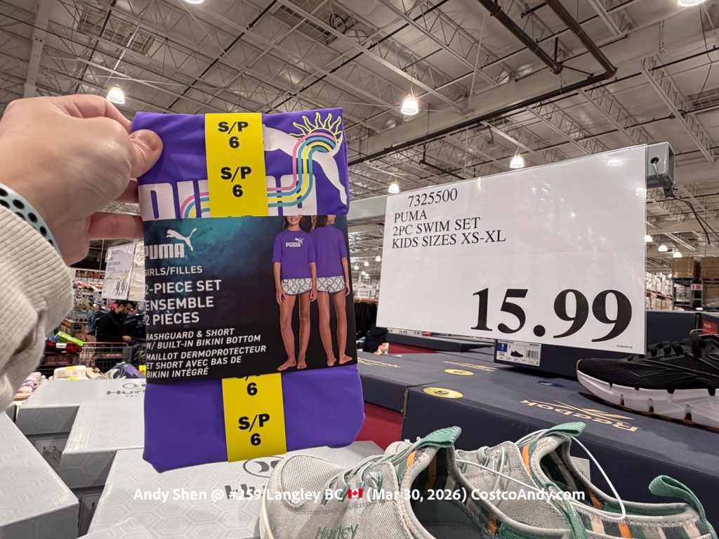 PUMA 2PC SWIM SET KIDS SIZES XS-XL