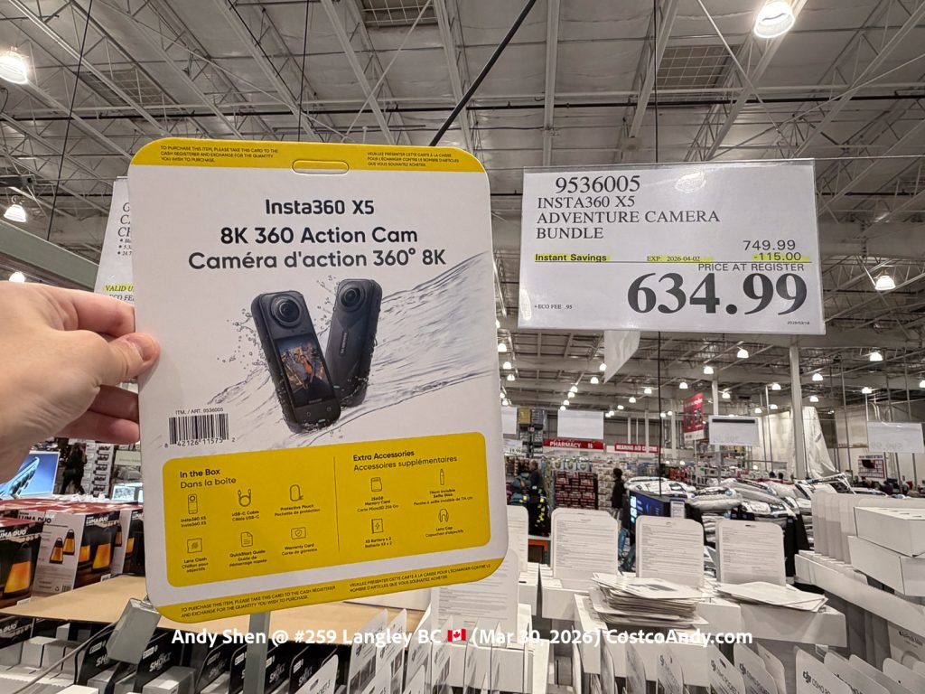 INSTA360 X5 ADVENTURE CAMERA BUNDLE