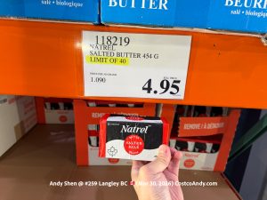 NATREL SALTED BUTTER 454G