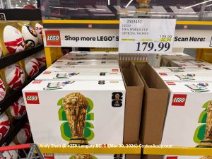 LEGO FIFA WORLD CUP OFFICIAL TROPHY