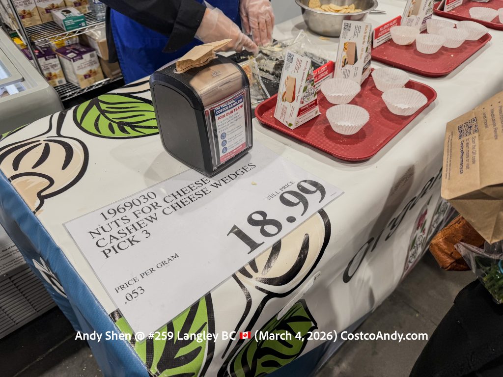 NUTS FOR CHEESE CASHEW CHEESE WEDGES PICK 3 (ROADSHOW)