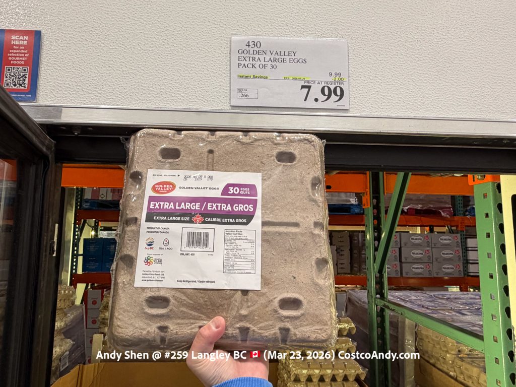 GOLDEN VALLEY EXTRA LARGE EGGS PACK OF 30