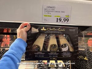 BELLA LODI PARMESAN CHEESE TRIO 5 x 200 g