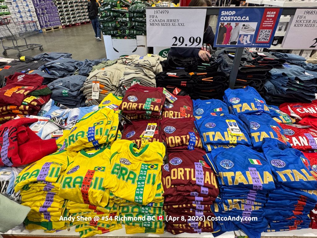 FIFA CANADA JERSEY MENS SIZES S-XXL