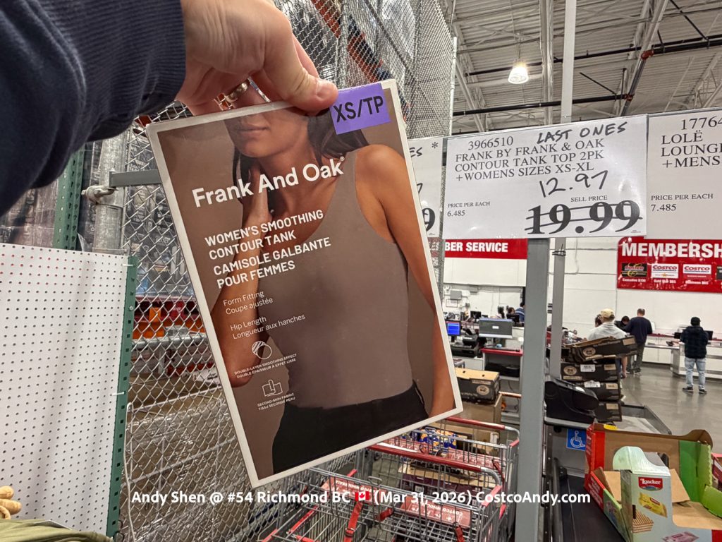 FRANK BY FRANK & OAK CONTOUR TANK TOP 2PK + WOMENS SIZES XS-XL