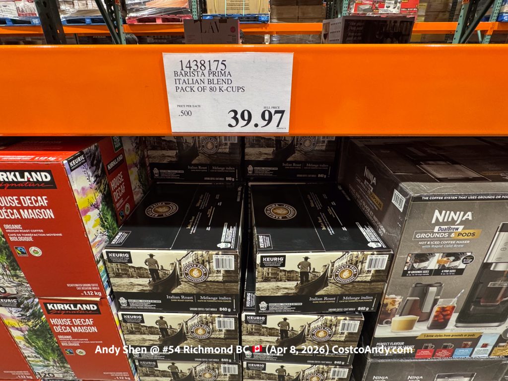 BARISTA PRIMA ITALIAN BLEND K-CUPS 80 COUNT