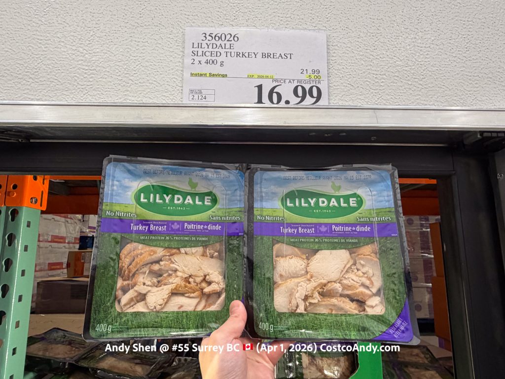 LILYDALE SLICED TURKEY BREAST 2 x 400 G