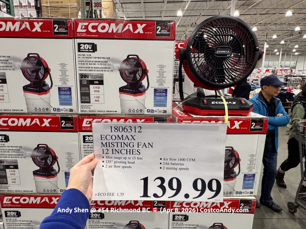 ECOMAX MISTING FAN
