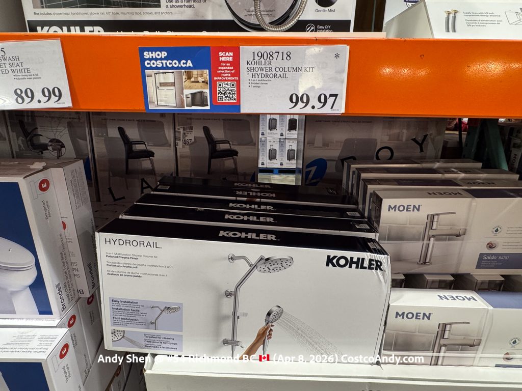 KOHLER SHOWER COLUMN KIT HYDRORAIL