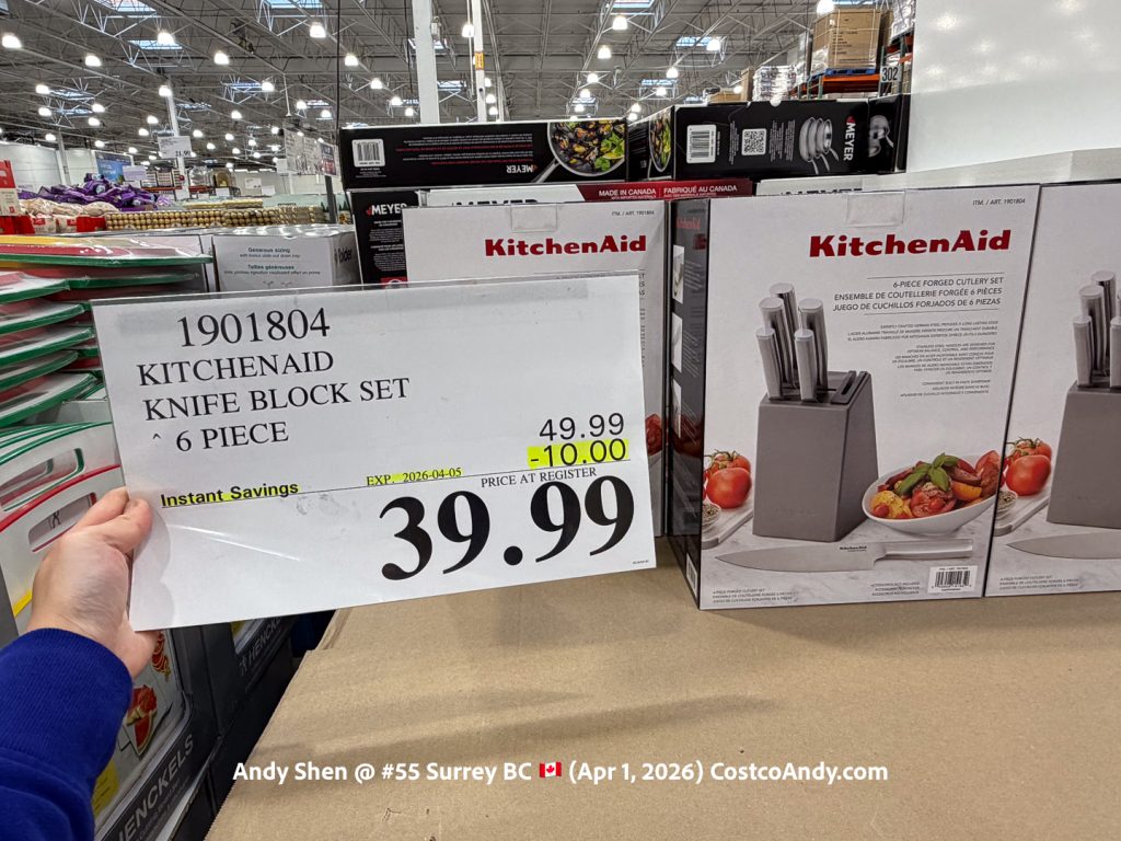 KITCHENAID KNIFE BLOCK SET 6 PIECES