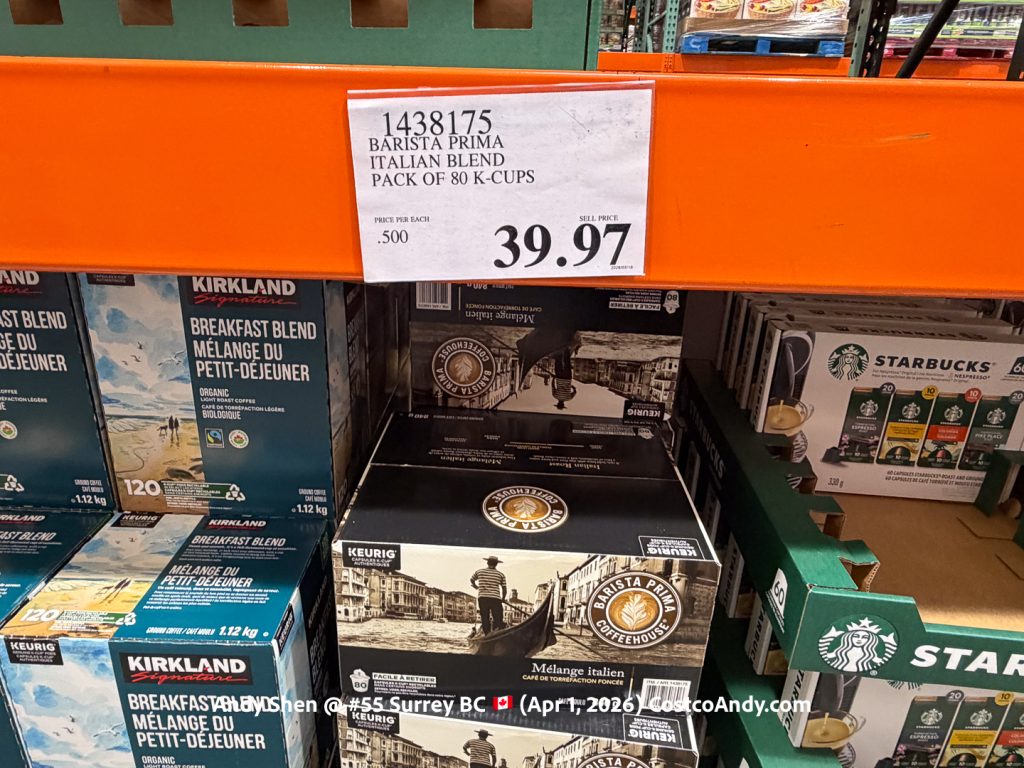 BARISTA PRIMA ITALIAN BLEND K-CUPS 80 COUNT