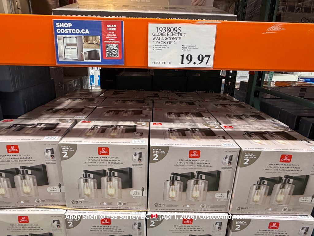 GLOBE ELECTRIC WALL SCONCE PACK OF 2