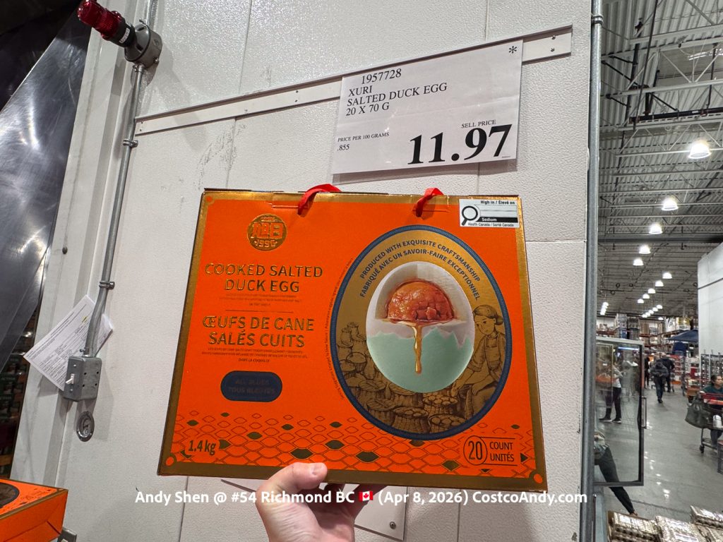 XURI SALTED DUCK EGG 20X70G