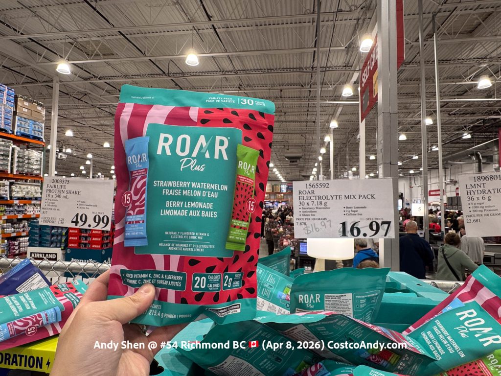 ROAR Plus Hydration Powders Variety Pack, 30 x 7.18 g