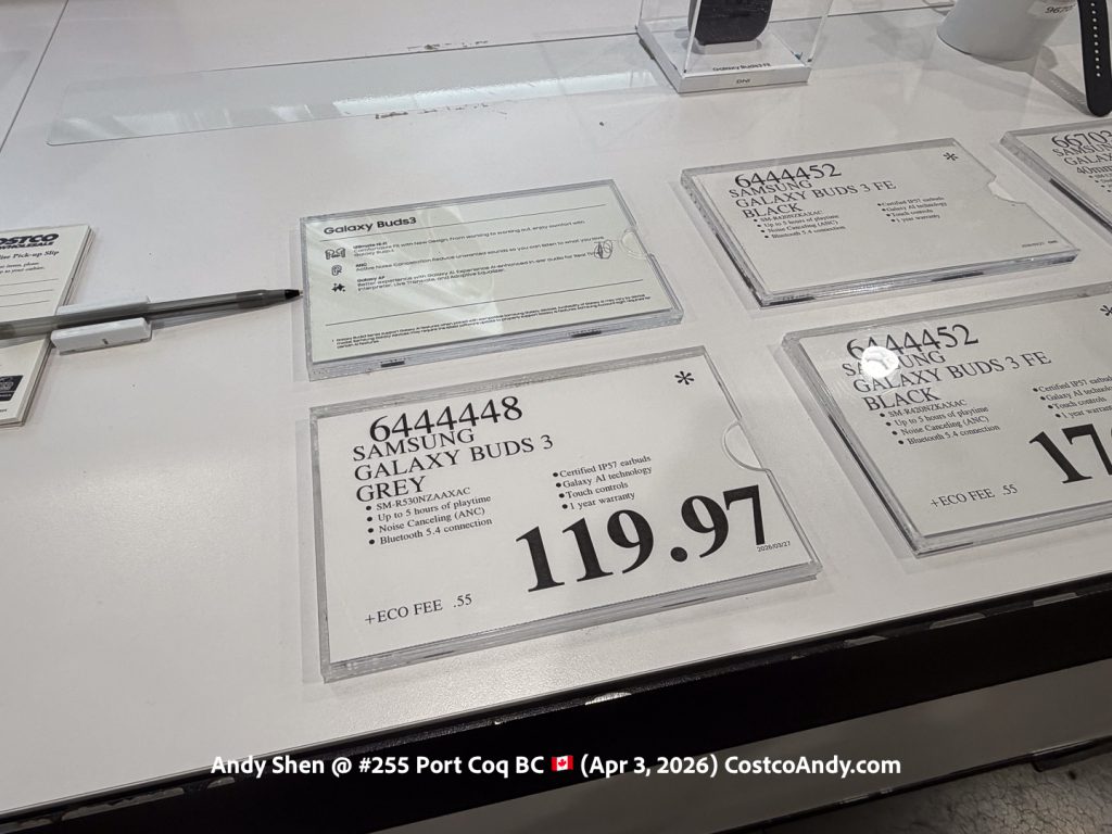 SAMSUNG GALAXY BUDS 3 GREY