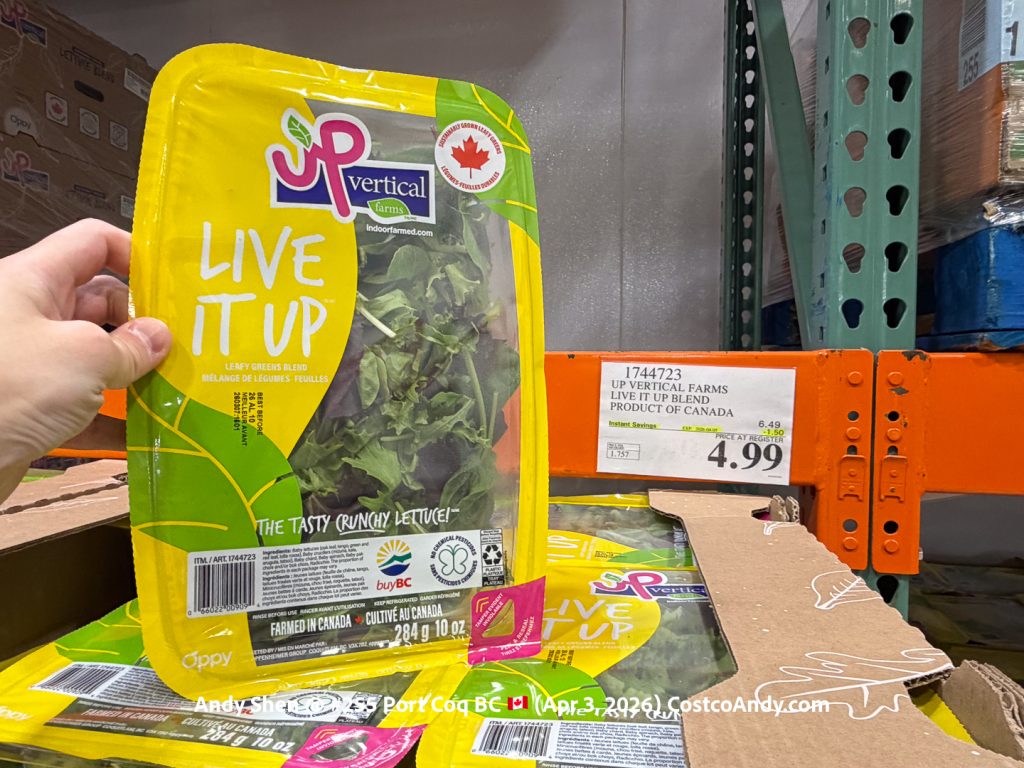 UP VERTICAL FARMS LIVE IT UP BLEND PRODUCT OF CANADA