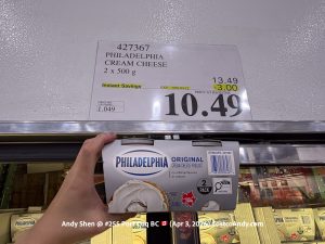 Philadelphia Cream Cheese 2 x 500 g
