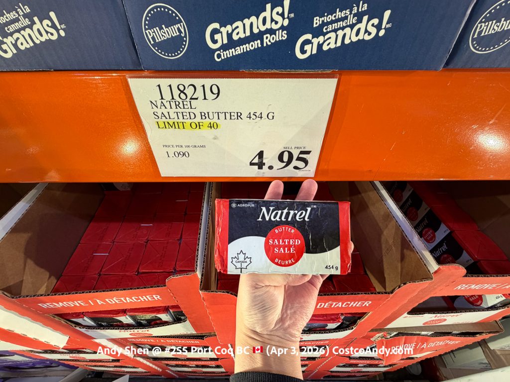 NATREL SALTED BUTTER 454G