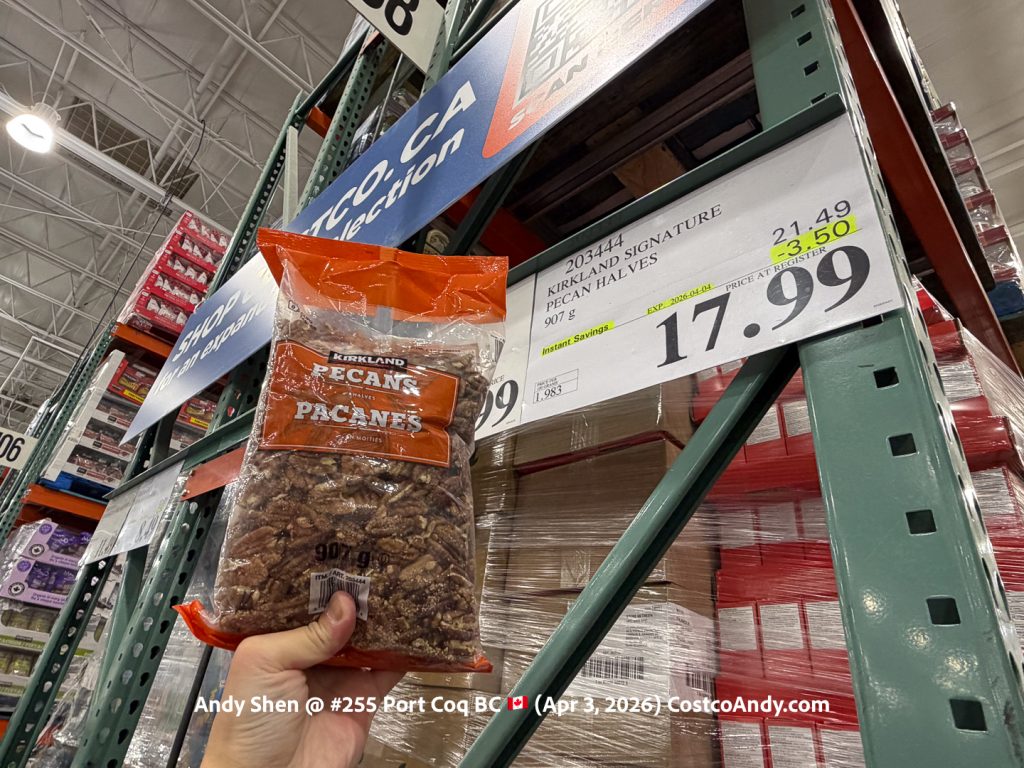 KIRKLAND SIGNATURE PECAN HALVES 907G