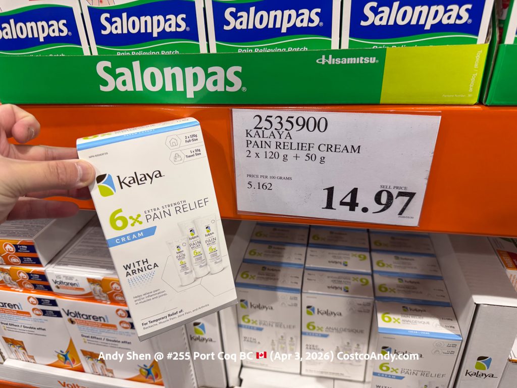 KALAYA PAIN RELIEF CREAM 2X120G + 50G