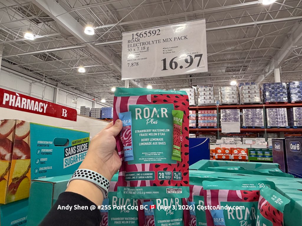 ROAR Plus Hydration Powders Variety Pack, 30 x 7.18 g