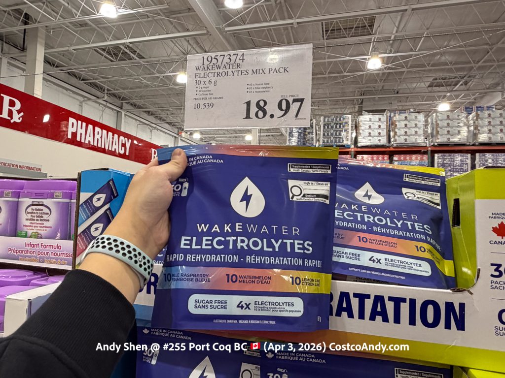 WAKEWATER ELECTROLYTES MIX PACK 30 X 6G