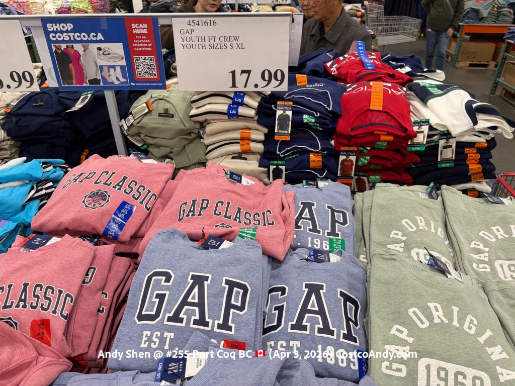 GAP YOUTH FT CREW YOUTH SIZES S-XL