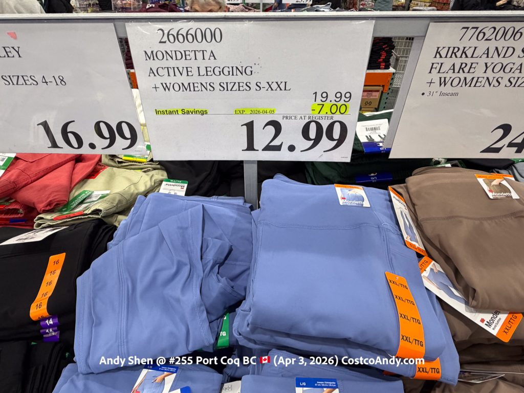 MONDETTA ACTIVE LEGGING + WOMENS SIZES S-XXL