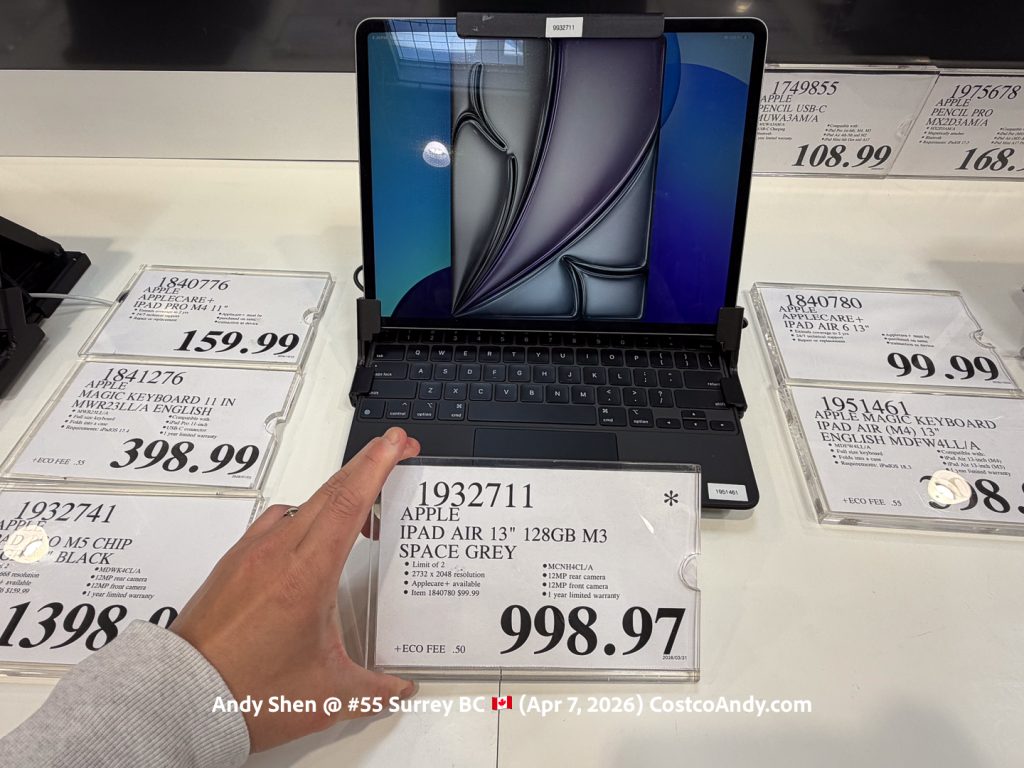 IPAD AIR 13 128GB M3 SPACE GREY