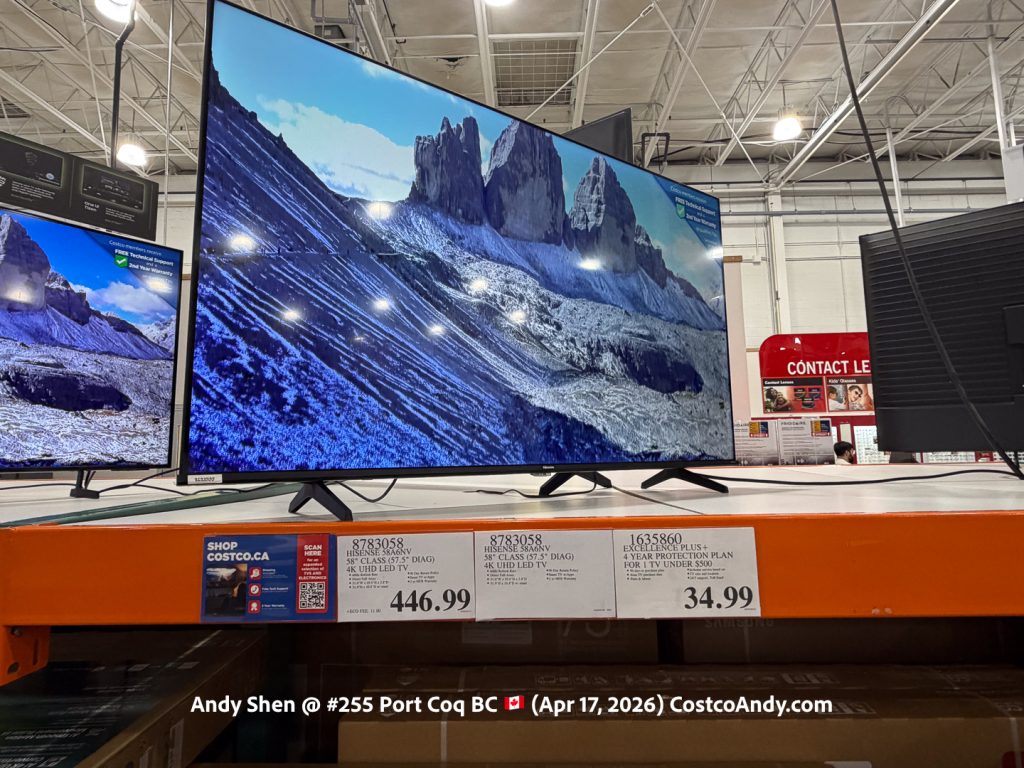 HISENSE 58A6NY 58 CLASS (57.5 DIAG) 4K UHD LED TV