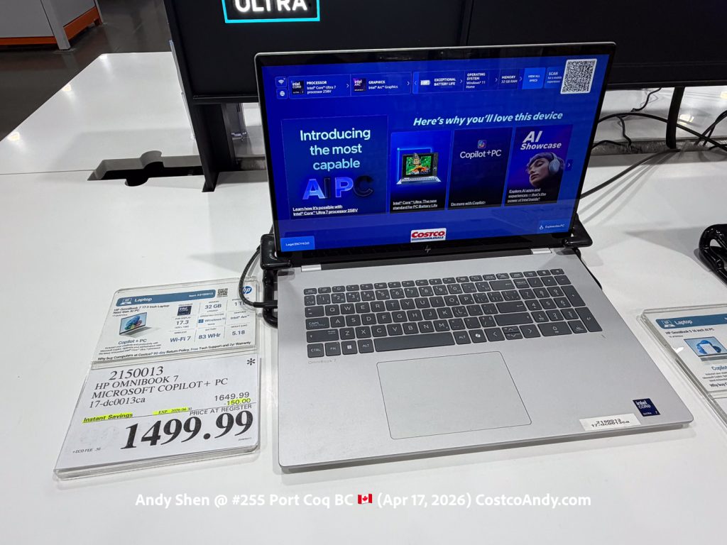 HP OMNIBOOK 7 MICROSOFT COPILOT+ PC 17-DC0013CA