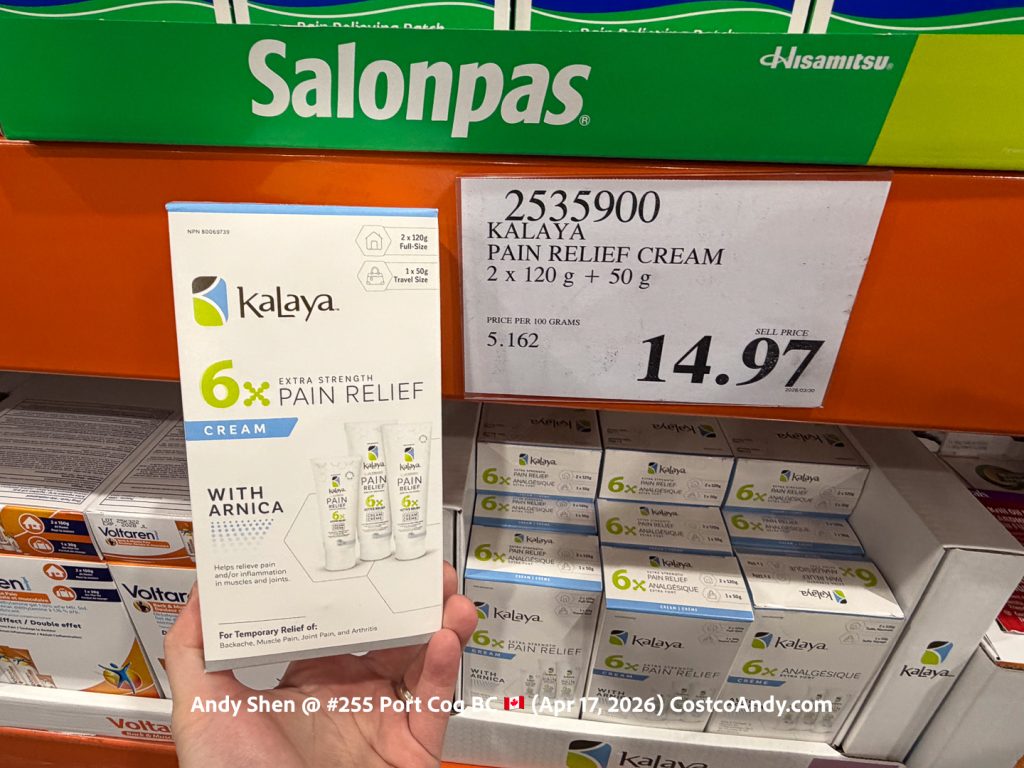 KALAYA PAIN RELIEF CREAM 2X120G + 50G