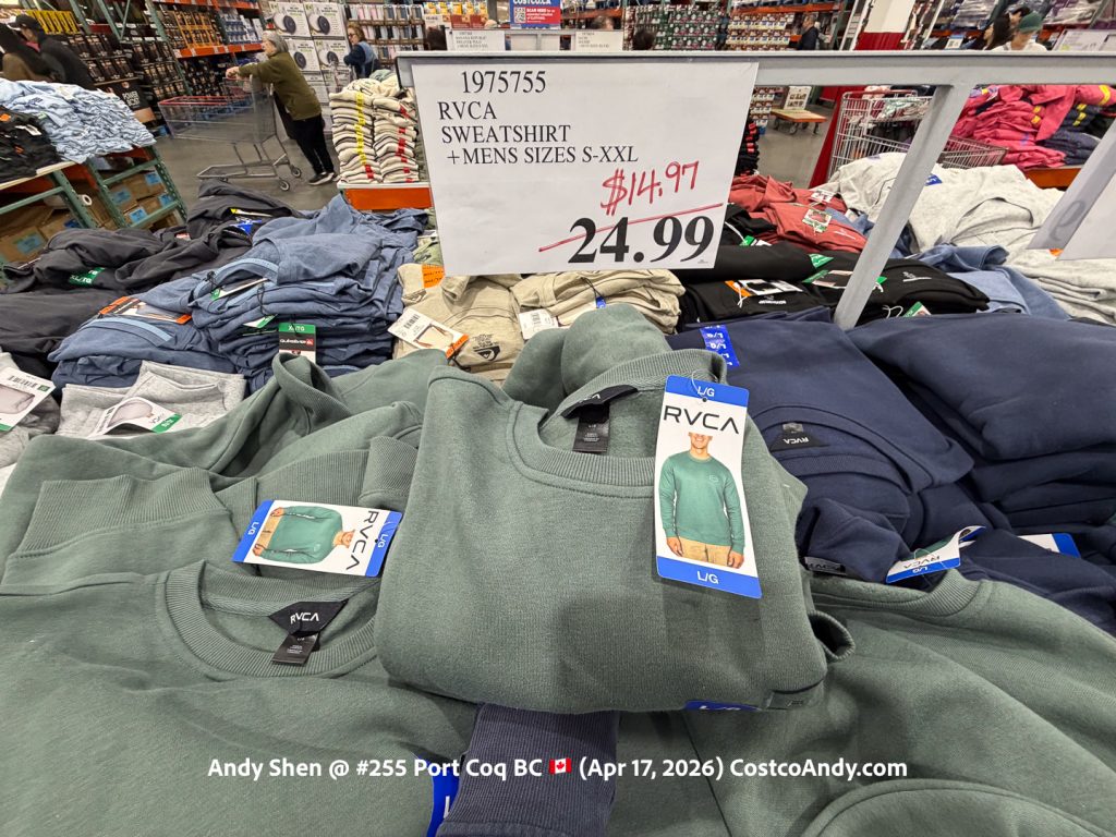 RVCA SWEATSHIRT + MENS SIZES S-XXL