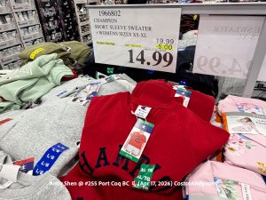 CHAMPION SHORT SLEEVE SWEATER +WOMENS SIZES XS-XL