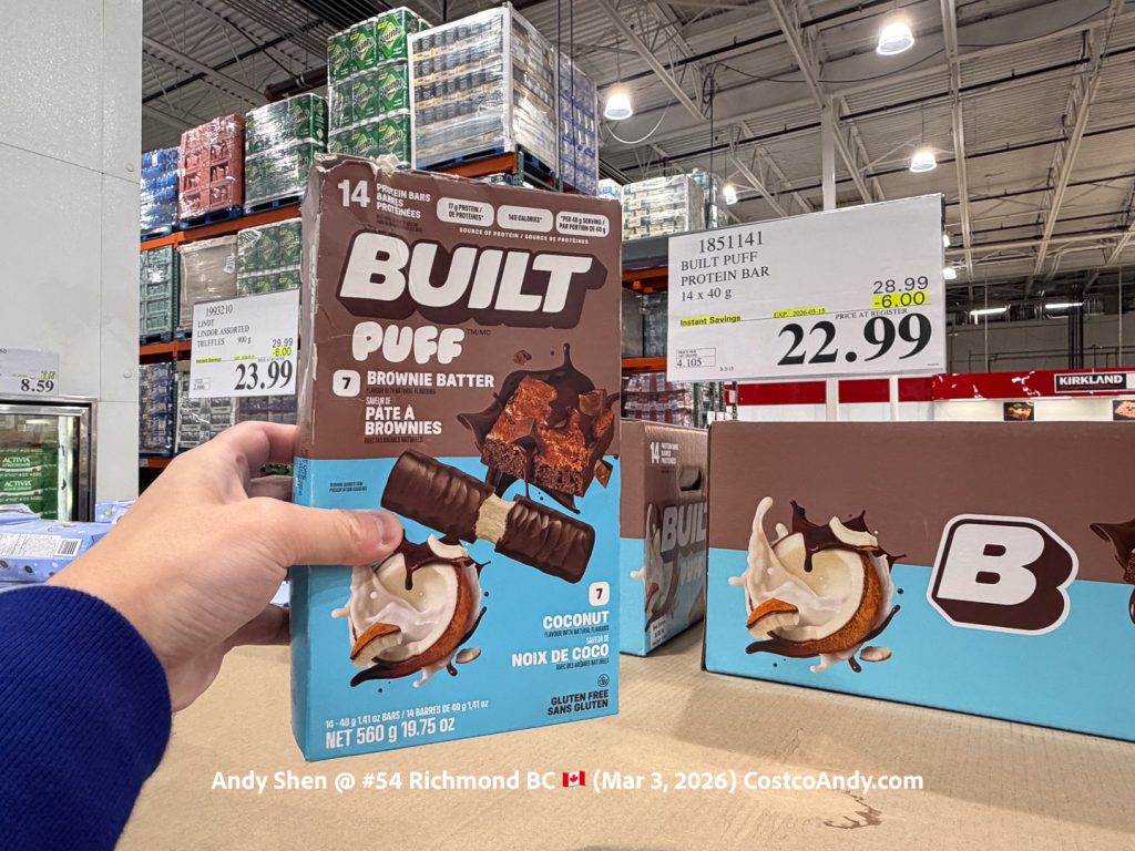 BUILT PUFF PROTEIN BAR 14 X 40 G