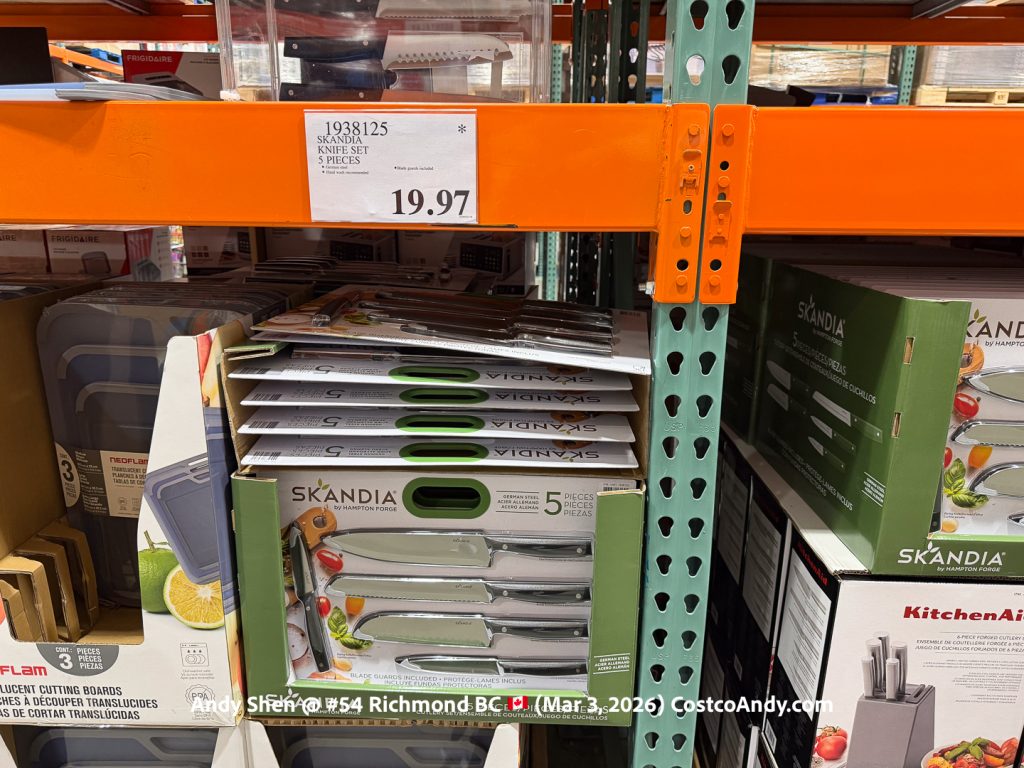 SKANDIA KNIFE SET 5 PIECES