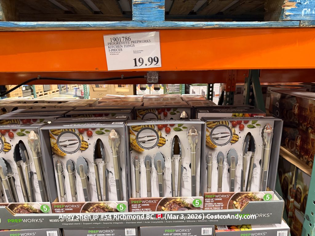 PROGRESSIVE PREPWORKS KITCHEN TONGS 5-PIECES