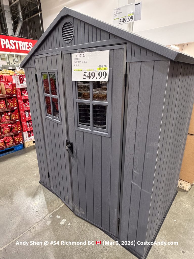 KETER DARWIN SHED 6′ X 4′