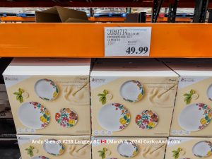 MAXWELL & WILLIAMS CAPRI 12 PIECE COUPE PORCELAIN DINNER SET